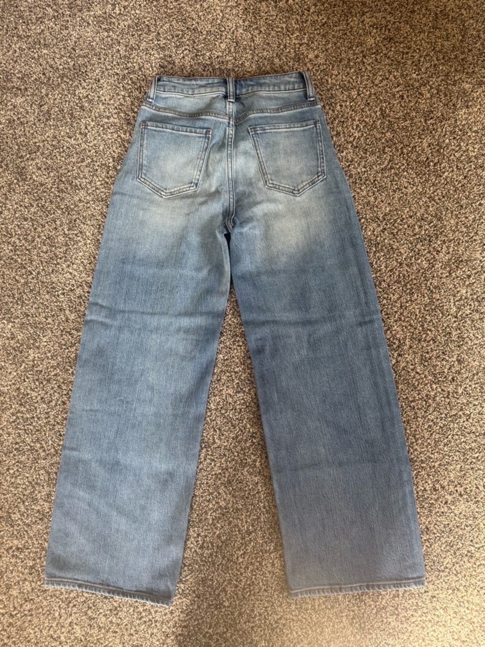 NWT Quince Women’s Light Blue Wide-Leg Women's Jeans Size 26 - Picture 5 of 5